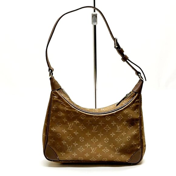 Louis Vuitton Pouch Satin Boulogne PM Brown Monogram Shoulder Bag mon-912-091325 - Picture 1 of 16